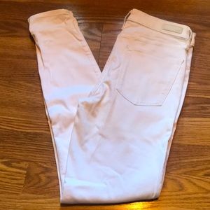 White Abercrombie & Fitch Simone High Rise Jean Legging